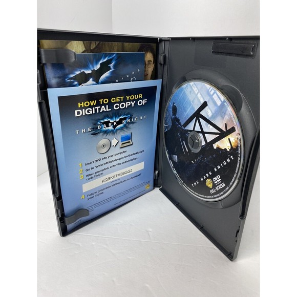 The Dark Knight (DVD, 2008, Full Frame) - Picture 4 of 5